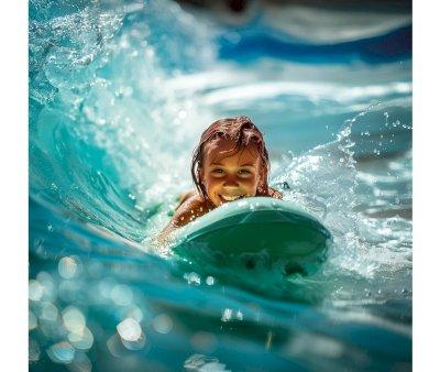 Tabla Inflable Bodyboard Makaio Light Pink