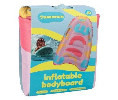 Tabla Inflable Bodyboard Makaio Light Pink