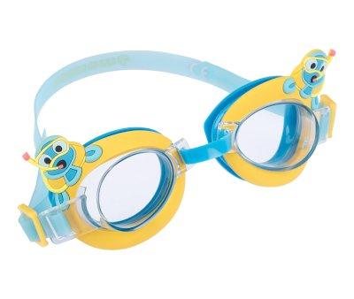 Gafas de Natacin Junior Cartoon Kids Moko Amarillo