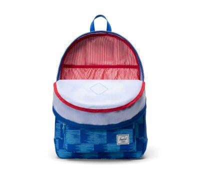 Mochila Herschel Heritage Youth Check Yourself Dazzling Blue Personalizable