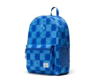 Mochila Herschel Heritage Youth Check Yourself Dazzling Blue Personalizable