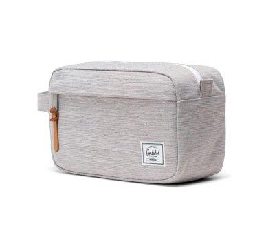 Neceser Chapter Travel Kit Light Grey Crosshatch