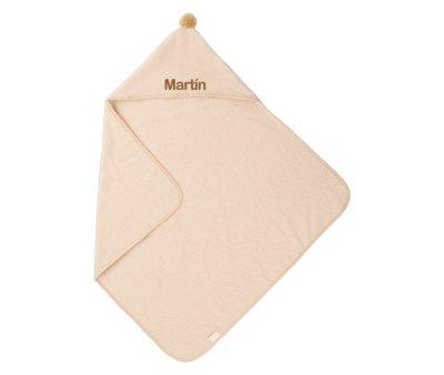 Telo Bagno Cappuccio So Cute Latte Personalizzabile