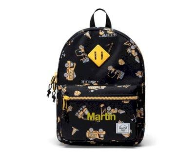 Mochila Herschel Heritage Kids Construction Site Personalizable