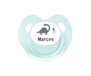 Chupeta Personalizada Retro Diplodocus