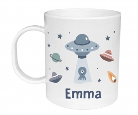 Chvena de plstico personalizada The Martians