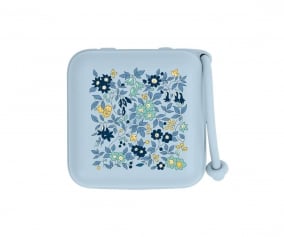 Pacifier Holder BIBS Liberty Chamomile Lawn Baby Blue