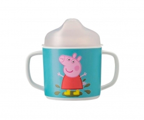 Tasse antigoutte dmontable Peppa Pig avec poignes