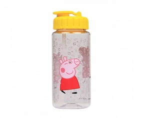 Bouteille Peppa Pig avec paille 350 ml