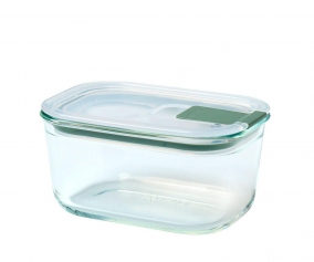Glass Lunch Box Easyclip 450ml Nordic Sage