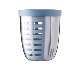 Ellipse Jar Fruit & Veggie Nordic Blue