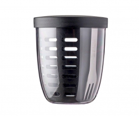 Jar Ellipse Fruit & Veggie Nordic Black