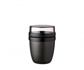Ellipse Mini Nordic Black Food Container