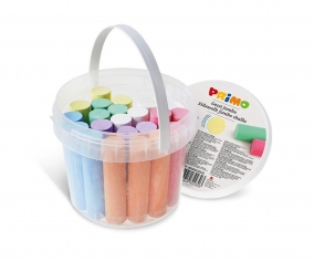 22 Tizas Jumbo de Colores sin Polvo