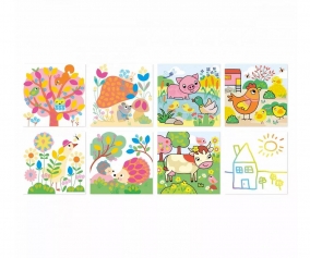 Activits multiples, peinture par numros