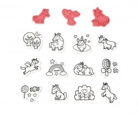 15 Sellos Unicornios