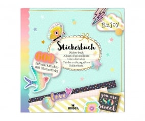 Livre d'autocollants Flowers & Friends