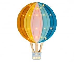 Lmpara Hot Air Balloon Retro Rainbow