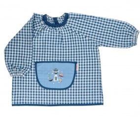 Smock Lola with Central Pocket Vichy The Martians Personalised