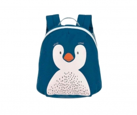 Mini Blue Penguin Kids Backpack ? Personalised