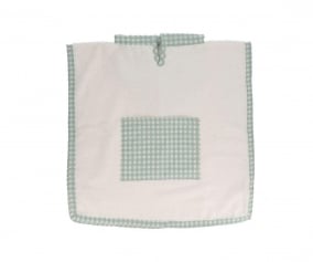 Poncho Vichy Green Personalised