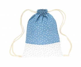 Ministar Blue Personalised Backpack Sack