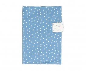Mini Star Blue Personalised Document Holder