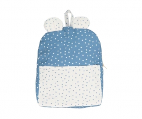 Mini Star Blue Personalised Backpack