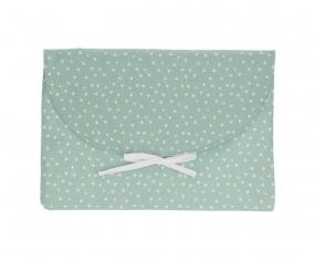 Mini Star Green Change Bag Personalised