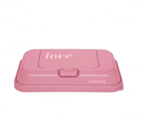 Caixa Toalhitas Funkybox to Go Rosa Vintage
