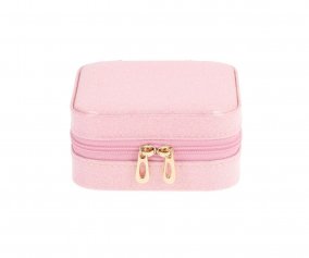 Porta Jias Infantil Glitter Pink
