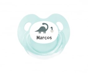 Chupeta Personalizada Retro Diplodocus