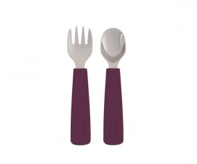 Set 2 Cubiertos Feedie Plum
