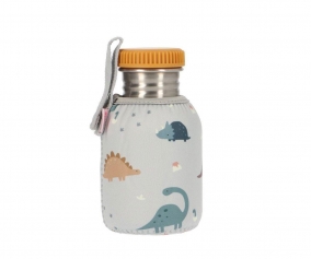 Garrafa ao personalizvel com forro Dinos World 350 ml