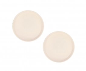 2 Pratos Tutete Ivory