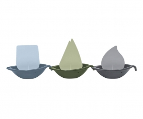 Brinquedo de banho BIBS Sail Boats Blue Mix