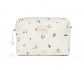 Waterproof Toiletry Bag Diva Lily Blue