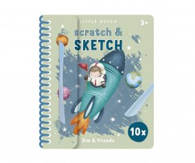 Libro de Rascar Jim & Friends