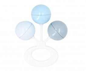 Chocalho 3 bolas Chalk Blue-Azul claro-Azul Francs