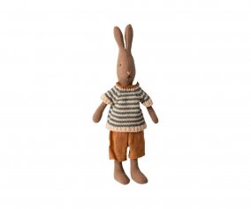 Rabbit con Camisa y Pantaln Corto Marrn T1