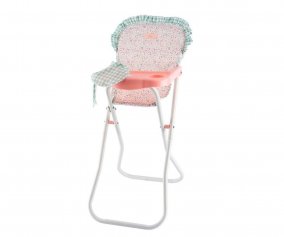 Doll's High Chair with Tray and Bib Cloe