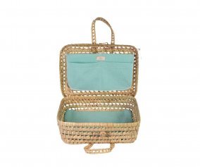 Palm Leaf Suitcase Green Musa