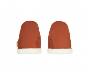 Gloves for Baby Carriage Hyde Park Brick Brown