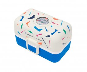 Caja de Almuerzo MB Tresor Catimini Blue Terrazo