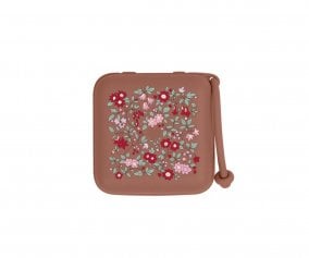 Guarda chupeta BIBS Liberty Chamomile Lawn Woodchuck