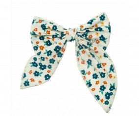Hair Clip with Meadow Bow