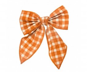 Large Bow Hair Clip Sienna Gingham