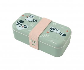 Caja Almuerzo MB Foodie Raccoon Verde