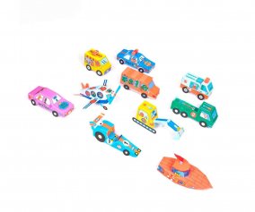 Juguetes de Papel 3D Vroom