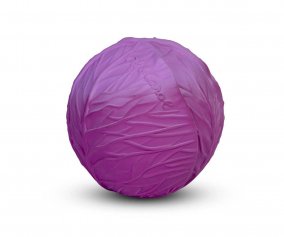 Purple Cabbage Baby Ball Teether